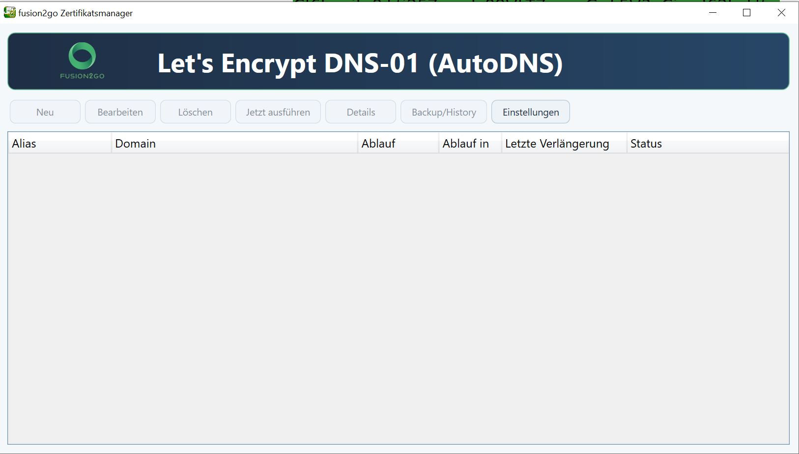 CertPilot for Windows (AutoDNS Version)